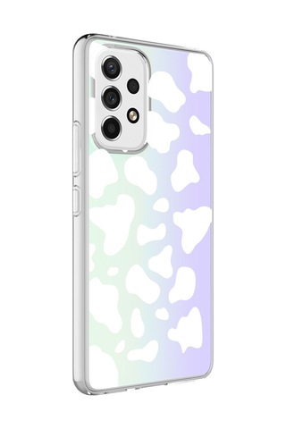 Galaxy A53 5G Kılıf Zore M-Blue Desenli Kılıf