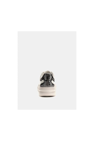 Guess Elbina10 Kadın Beyaz/gümüş Deri Sneaker Flfe10ele12-whısı Beyaz/gümüş