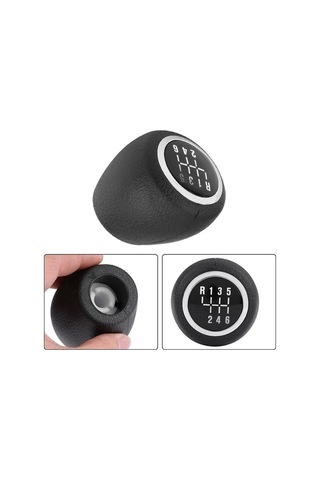 Fastbuy Chevrolet Cruze 2008-2012 İçin Ergonomik Abs Vites Topu, Dayanıklı Ve Konforlu Kullanım, Siyah Renkli Araba Dekorasyo