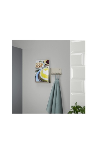 Ikea Havrekross Duvar Askısı , Açık Gri-bej, 23x13 Cm