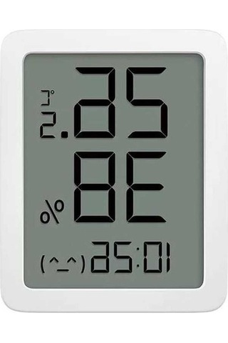 Dancemonkey Miaomiaoce Serisi Lcd Termometre Ve Saat, Akıllı Nem Ölçer