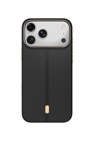 Apple iPhone 18 Pro Uyumlu Kılıf M-safe Şarj Özellikli Raptic Urban Nav Serisi Kapak Siyah