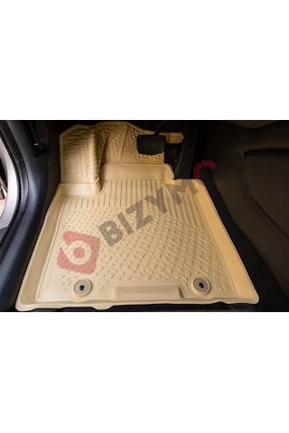 Hyundai Tucson 2015 ve Sonrası Bej Paspas ve Bagaj Havuzu Seti Bej