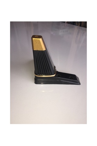 15cm Yıldız Ayak Plastik Siyah Altın Desenli 4 Adet Siyah