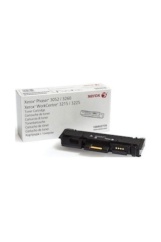 Xerox Workcentre 106R02778 Siyah Toner 3.000 Sayfa