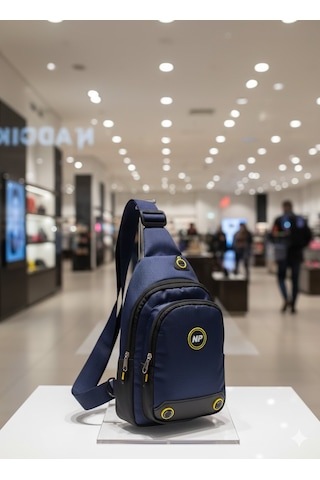 NEWİSH POLO BODY BAG ÇAPRAZ GÖĞÜS VE SIRT ÇANTASI-LACİ QATRO 2260 Lacivert