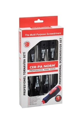 Cer-pa Norm Düz Ve Yıldız Uçlu Tornavida Takımı Klass 7 Parça