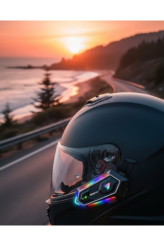 Bt5.3 Çipli Kask İçi Bluetooth Kulaklık 25 Saat Pil 03658319