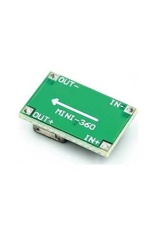 Mini-360 Voltaj Düşürücü Modül Güç Kaynağı Ayarlanabilir Voltaj Çıkışı 1v/ 17v Rc Uçak Araba Quadco