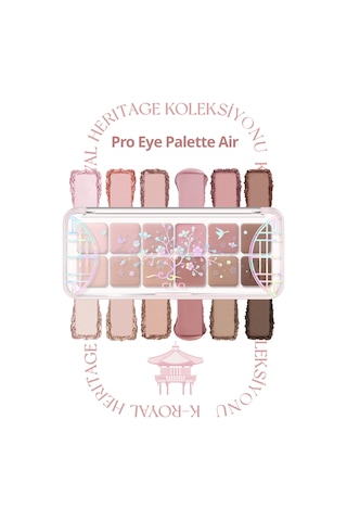 Hafif Dokulu Yoğun Renklere Sahip Göz Farı Paleti Clıo Pro Eye Palette Air 20 Maehwa Ribbon
