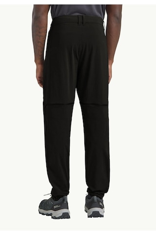 Jack Wolfskin A63928-6000 Hikeout Zip Away Pants M Erkek Outdoor Pantolon Siyah