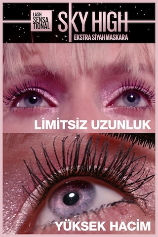 Maybelline New York Lash Sensational Sky High Cosmic Black Maskara