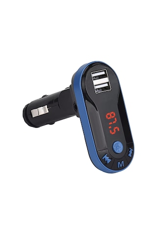 Hello Usb-sd-bluetooth-mp3 Destekli 12-24 Volt Ekranlı Hafızasız Fm Transmitter Hl-19682