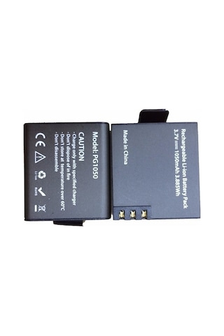 Eken Aksiyon Kamera Yedek Pg1050 Pili 1050 Mah Batarya