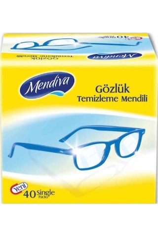 Mendiva Berg - Kolonyalı Mendil Gözlük Temizleme Mendili 3 Kutu X 40 :120
