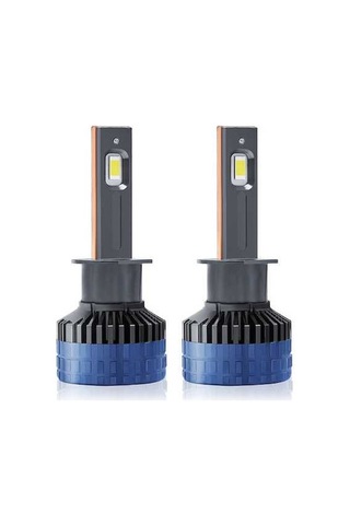 Ebitda P10 H1 36000lm Süper Parlak Led Far , Ip69k Su Geçirmez, 6000k Beyaz Işık, 2'li Paket