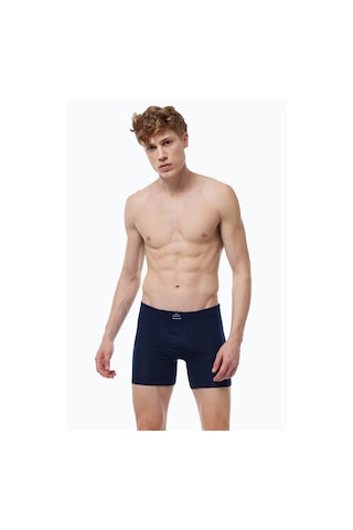 Malabadi Erkek 3 Lü Siyah Lacivert Füme Premium Collection Modal Uzun Boxer 3m250 Siyah-lacivert-füme