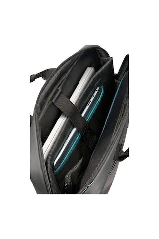 Samsonite Qibyte Notebook El Çantası, 17.3", Antrasit Çok Renkli