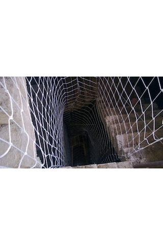 Inşaat Güvenlik Filesi 6 Mm 10 X 10 Cm Göz Aralıklı