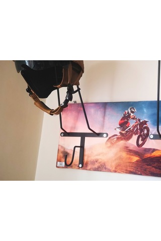 Özel Fotoğraflı Kask Askısı, Motorcu Kask Askısı, Personalv21