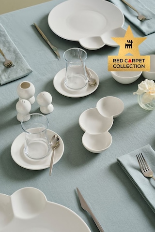 Karaca  Red Carpet Collection Stream Bone Blow 26 Parça 6 Kişilik Kahvaltı Takımı