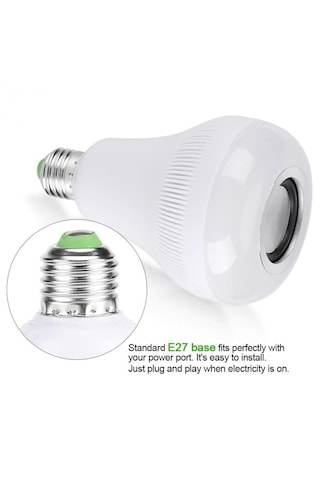 Kumandalı Bluetooth Hoparlör Ampul Ld-37 5332