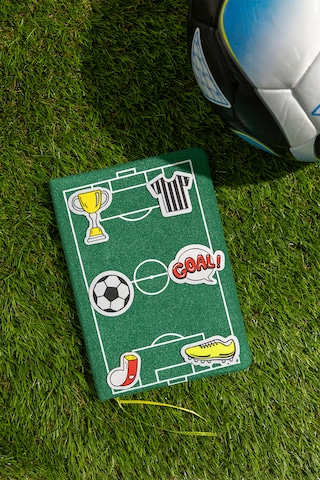 Studi Pelüş ve Eğlenceli Defter - Futbol Figürlü