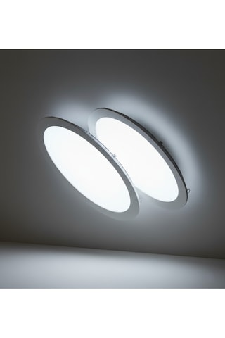 Kdl 407 Slim Led Panel 2'li Spot Gömme 24w 1920 Lümen - Beyaz-6500k