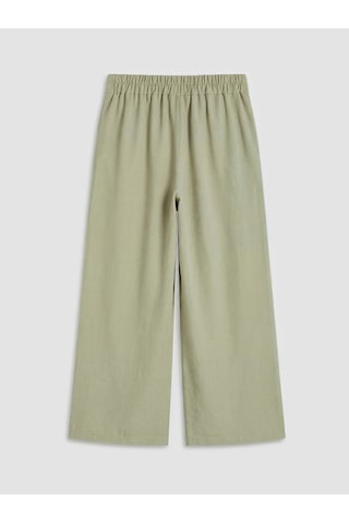 Lcw Modest Haki Beli Lastikli Geniş Paça Kadın Pantolon