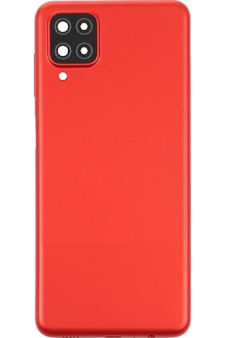 Cbtx Samsung Uyumlu Galaxy A12 Pil Arka Kapağı Kırmızı