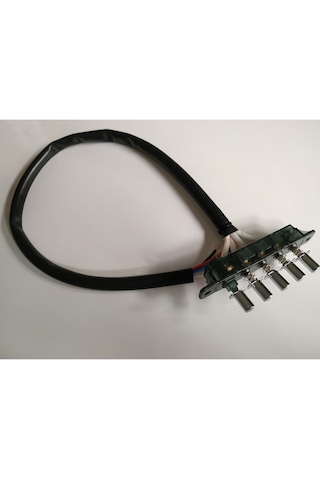 5 Tuşlu 60 Cm Kablolu Aspiratör Ve Davlumbaz Düğme Butonu - 342660278