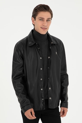 U.s. Polo Assn. Erkek Siyah Deri Mont-kaban 50297252-001 001sıyah