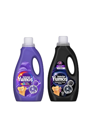 Yumoş Sıvı Deterjan 1500 Ml Tüm Renkliler-siyahlar 2 Li Set