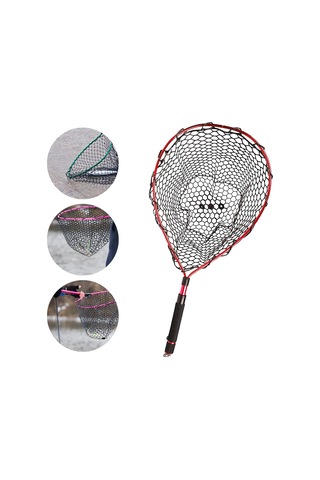 Homyl Balıkçılık Ağı Genişletilebilir Hafif Bas Kırmızı