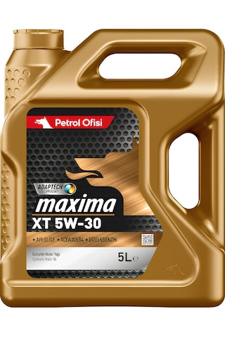Petrol Ofisi Maxima XT 5W-30 Motor Yağı 5 L Petrol Ofisi Maxima XT 5W-30 Motor Yağı 5 L