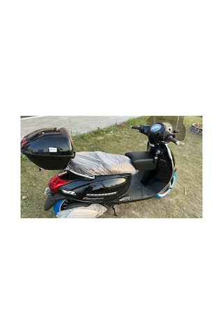 Küba Brillant Motosiklet Çocuk Koltuğu,2-8 Yaş Arası, Siyah Deri, Kolsuz, Sök-tak, li