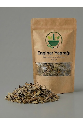 Enginar Yaprağı Kurutulmuş Bitki Çayı 100 G Doğal