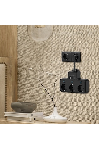 Ganzhoushop Usb Suntek Priz Genişletici Bağlantı 3 En Klemensli