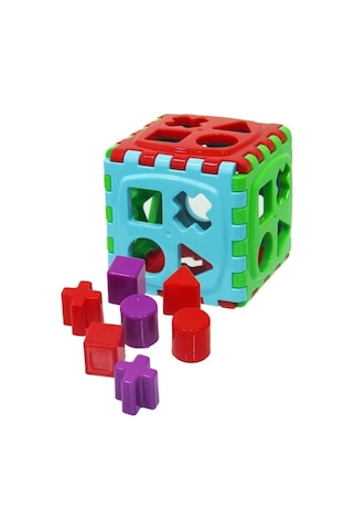 Eğitici Bultak Küp + Eğitici Sevimli Kule + Eğitici Altıgen Halk