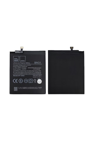 Teknonet Xiaomi Mi A1 Uyumlu 3000 Mah Batarya