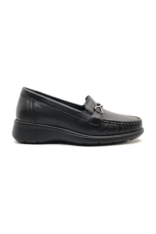 Greyder 32690 Zn Deri Comfort Casual Kadın Ayakkabı Siyah