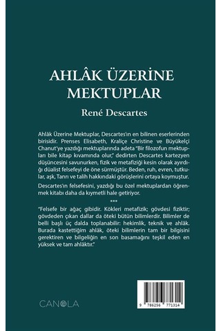 Ahlak Üzerine Mektuplar / Rene Descartes
