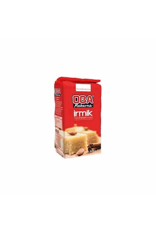 Oba Tatlılık İrmik 500 G X 4 Adet Helvalık Şekerparelik