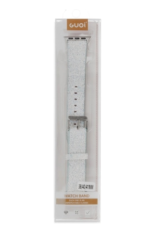 Apple Watch 38mm Ry Taşlı Kordon - Mavi