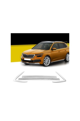 Skoda Kamiq Krom Cam Çerçevesi Tamtur 2021+ 12 Parça