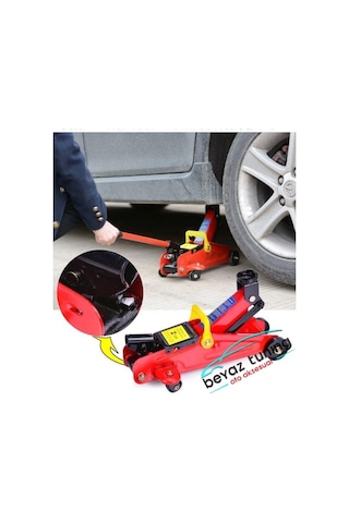 Arabalı Hidrolik Kriko 2 Ton Plastik Çantalı