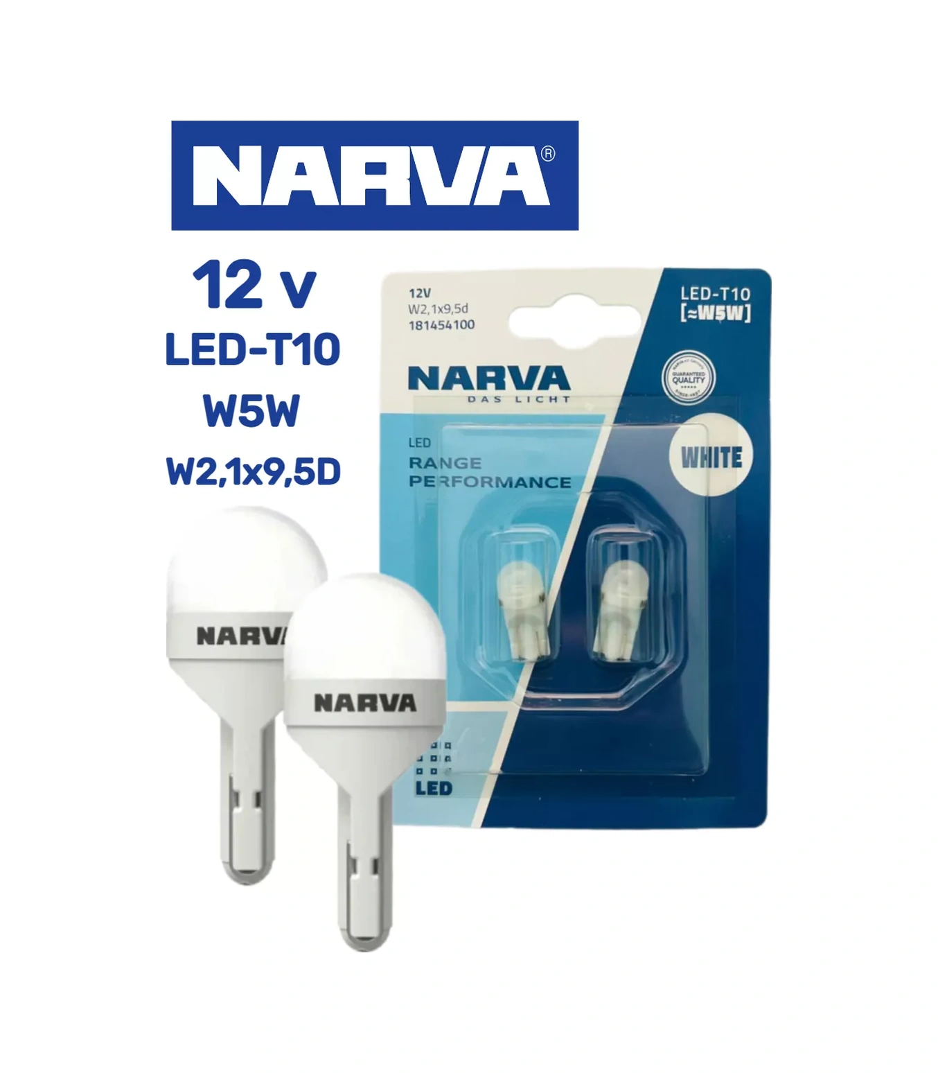 Narva 12 Volt W5w Led T10 Otomobil Lambası 2 Adet. 178616257