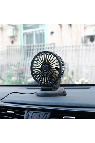 Araç Araba Otomobil Mini Vantilatör Fan Pervane Soğutucu 12v Fan20