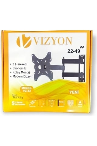 Vizyon 26" - 42" 3 Hareketli Lcd Askı Aparatı