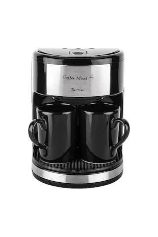 Tantitoni Inox 2 Kupalı Filtre Kahve Makinesi